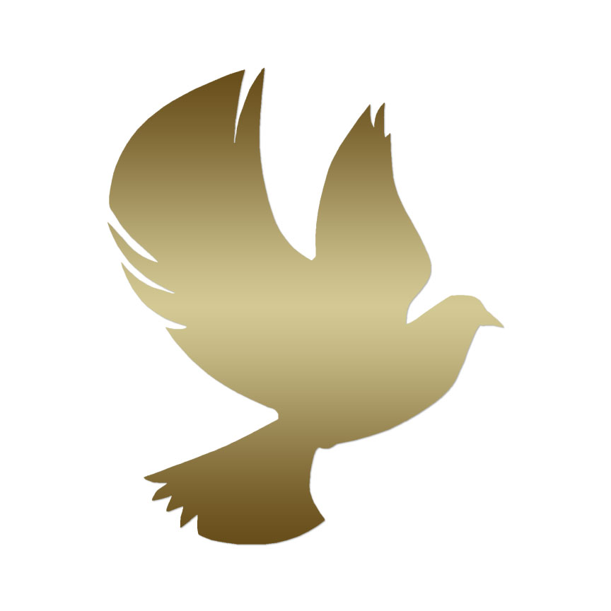  バード　 Dove Dove Bird Pidgeon - Vinyl Decal Sticker - Multiple Color & Sizes